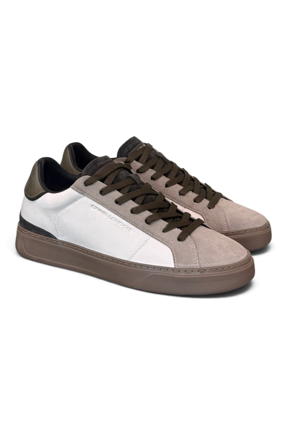Sneaker uomo Crime London Blade Sandstone white beige 
