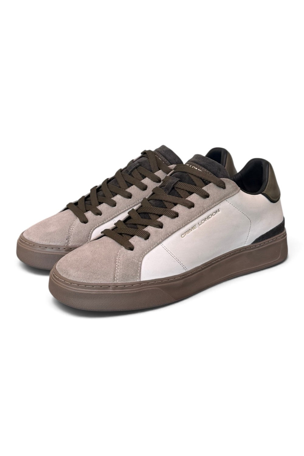 Sneaker uomo Crime London Blade Sandstone white beige 
