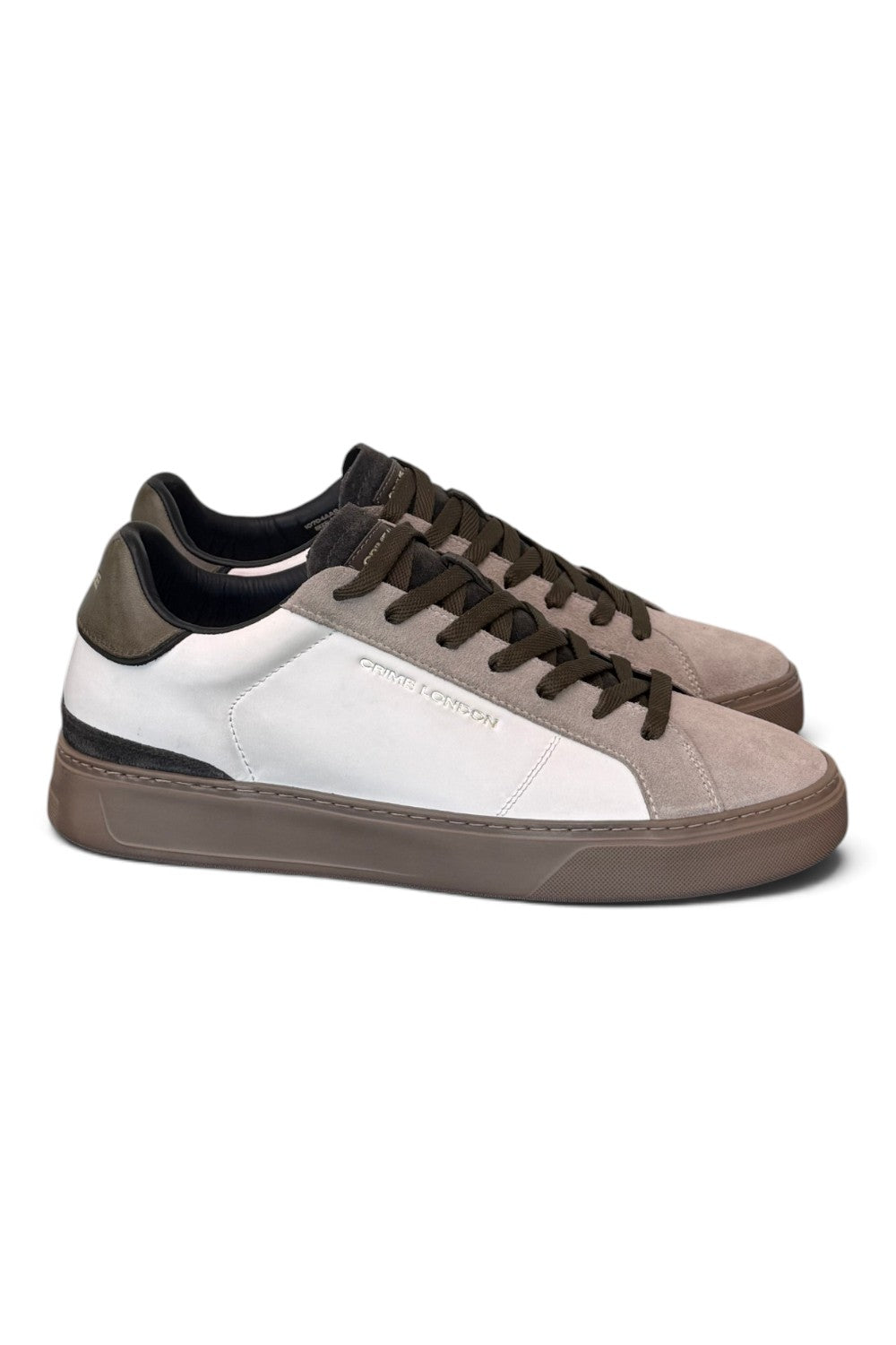 Sneaker uomo Crime London Blade Sandstone white beige 