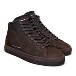 Sneaker alta uomo Crime London suede marrone 