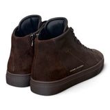 Sneaker alta uomo Crime London suede marrone 