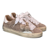 Sneaker donna Crime London Deconstructed suede beige 