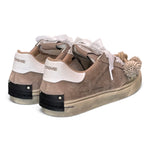 Sneaker donna Crime London Deconstructed suede beige 