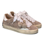 Sneaker donna Crime London Deconstructed suede beige 