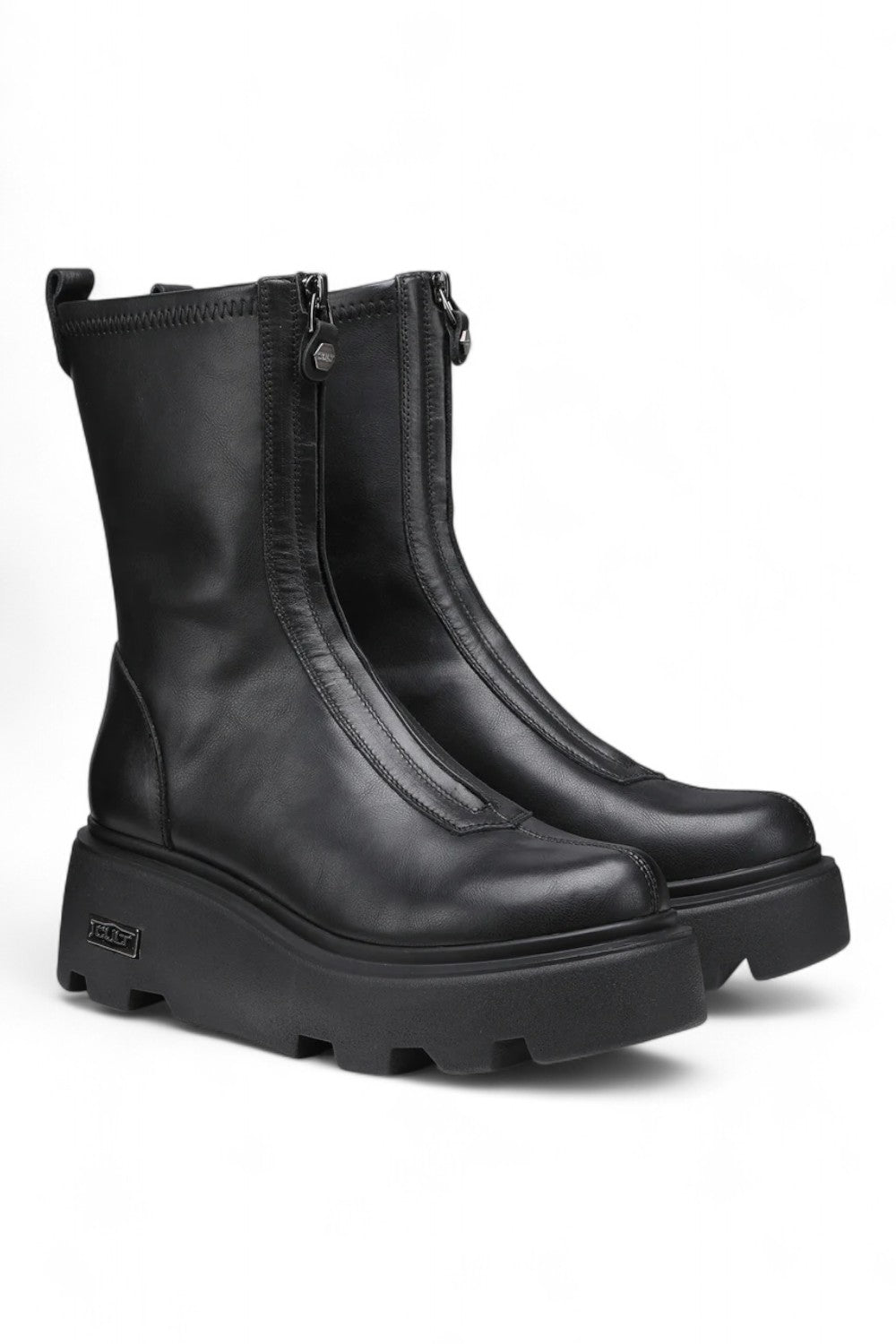 Stivaletto zip donna nero New Rock Cult<BR/> 