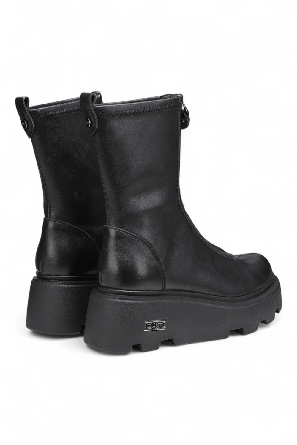 Stivaletto zip donna nero New Rock Cult<BR/> 