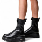 Stivaletto zip donna nero New Rock Cult<BR/> 
