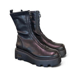 Stivaletto zip donna nero New Rock Cult<BR/> 