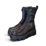 Stivaletto zip donna nero New Rock Cult<BR/> 