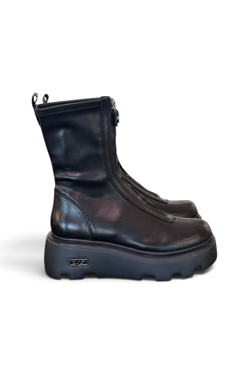 Stivaletto zip donna nero New Rock Cult<BR/> 