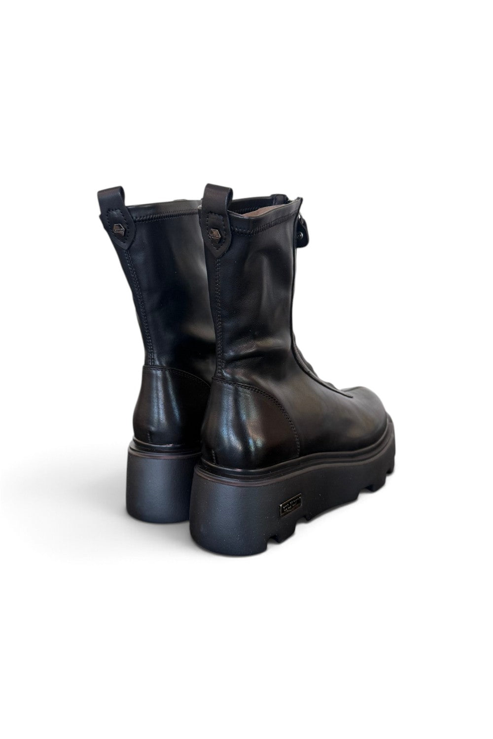 Stivaletto zip donna nero New Rock Cult<BR/> 