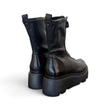 Stivaletto zip donna nero New Rock Cult<BR/> 
