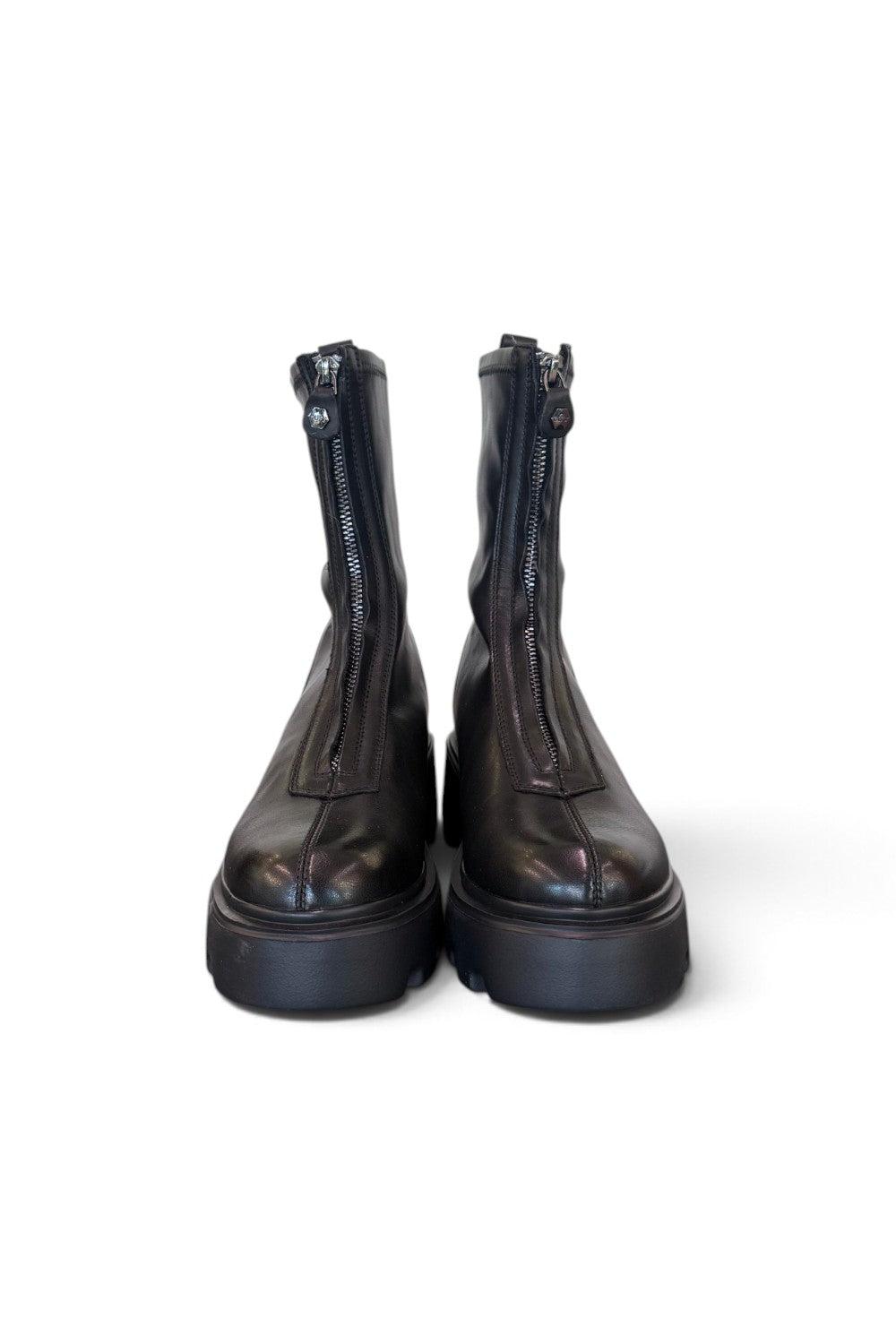 Stivaletto zip donna nero New Rock Cult<BR/> 