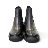 Beatles corto Cult Grace pelle nera tacco 5<BR/> 