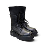 Anfibio slash Cult pelle nera CLW4828<BR/> 