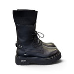 Anfibio slash Cult pelle nera CLW4828<BR/> 
