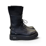 Anfibio slash Cult pelle nera CLW4828<BR/> 