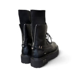 Anfibio slash Cult pelle nera CLW4828<BR/> 