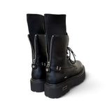 Anfibio slash Cult pelle nera CLW4828<BR/> 