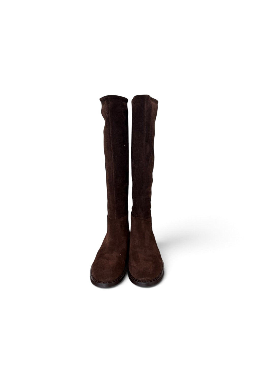 Stivalte cavallerizzo tubo in camoscio pepe Elisa Lanci<BR/> 