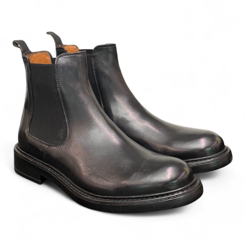 Stivaletto beatles nero Exton 
