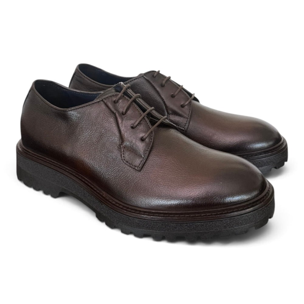 Allacciato pelle testa di moro Fabbrica 0<BR/> 