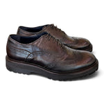 Francesina pelle testa di moro Fabbrica 0<BR/> 