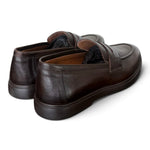 Mocassino pelle testa di moro F.lli Rennella<BR/> 