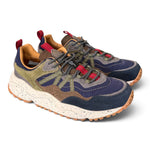 Sneaker uomo Flower Mountain Sanchia 1A08 blue brown mud 