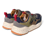 Sneaker uomo Flower Mountain Sanchia 1A08 blue brown mud 