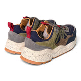 Sneaker uomo Flower Mountain Sanchia 1A08 blue brown mud 