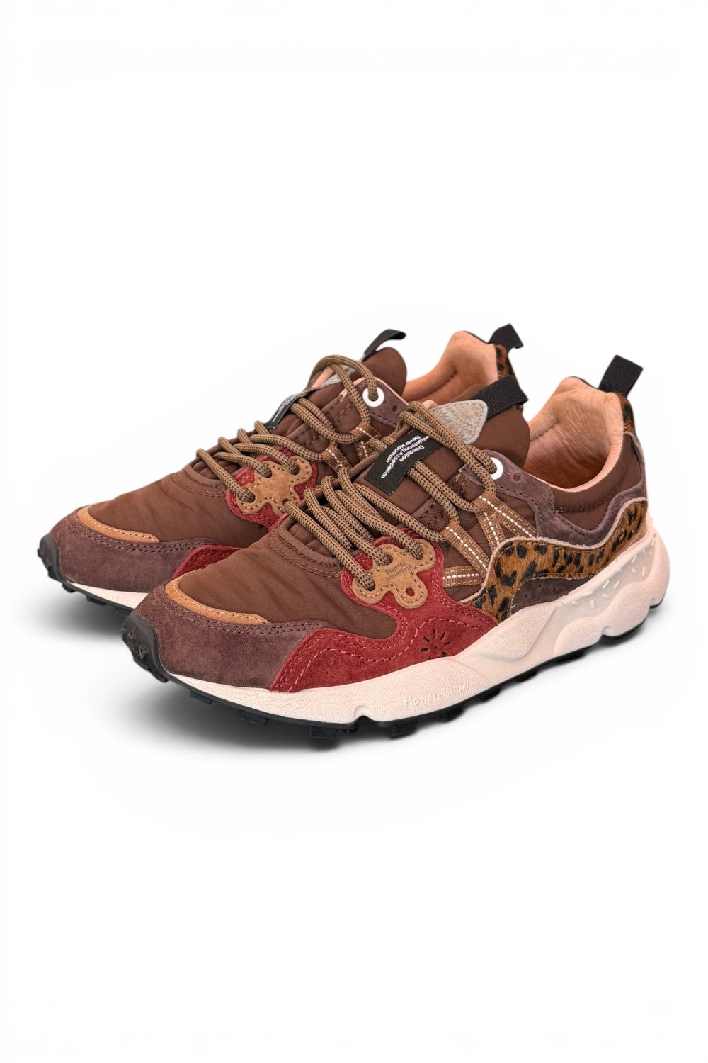 Sneaker donna Flower Mountain Yamano 3 1D34 moro leo 
