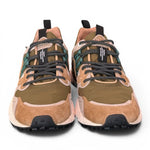 Sneaker uomo Flower Mountain Yamano 1E98 cream brown taupe 