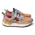 Sneaker donna Flower Mountain Yamano 3 1I37 orange beige 