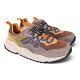 Sneaker uomo Flower Mountain Sanchia 4D96 mud brown olive 