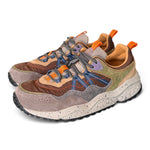 Sneaker uomo Flower Mountain Sanchia 4D96 mud brown olive 