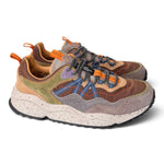 Sneaker uomo Flower Mountain Sanchia 4D96 mud brown olive 