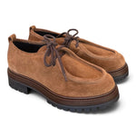 Allacciato ingegnere suede cuoio Francesco B 
