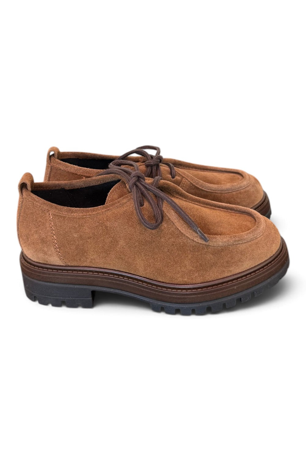 Allacciato ingegnere suede cuoio Francesco B 