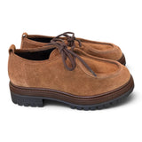 Allacciato ingegnere suede cuoio Francesco B 