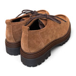 Allacciato ingegnere suede cuoio Francesco B 