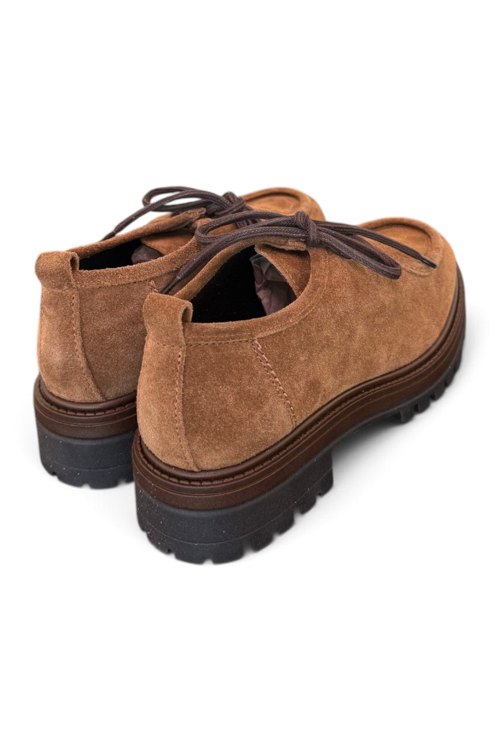 Allacciato ingegnere suede cuoio Francesco B 