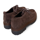 Allacciato ingegnere suede moro Francesco B 