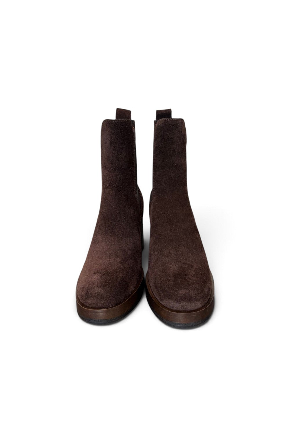 Stivaletto plateau camoscio testa di moroFrancesco B.<BR/> 