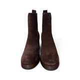 Stivaletto plateau camoscio testa di moroFrancesco B.<BR/> 