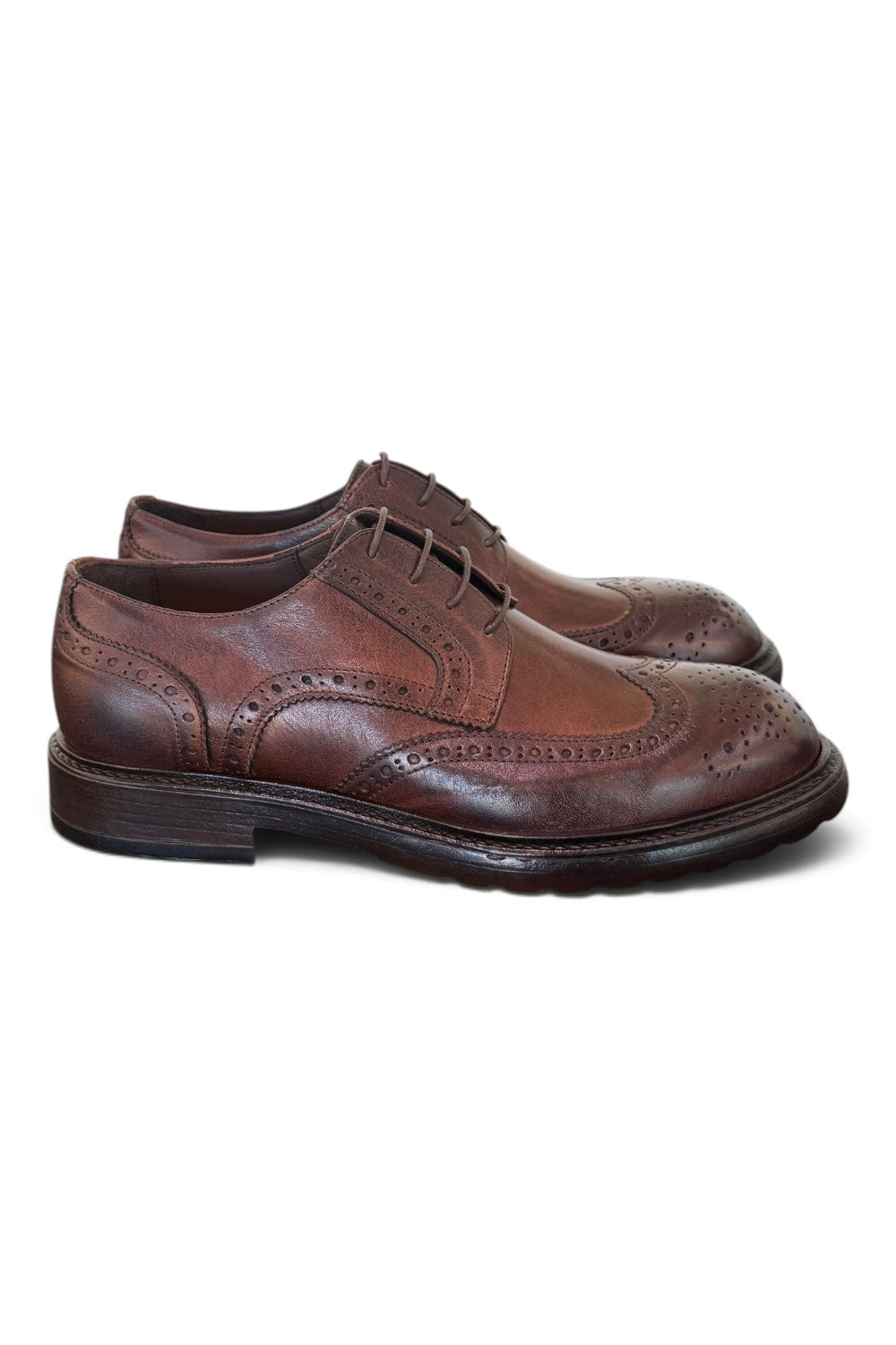 Allacciato imperiale marrone Franco Riva<BR/> 