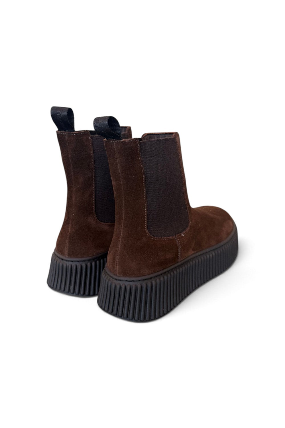 Stivaletto beatles Frau suede cacao<BR/> 