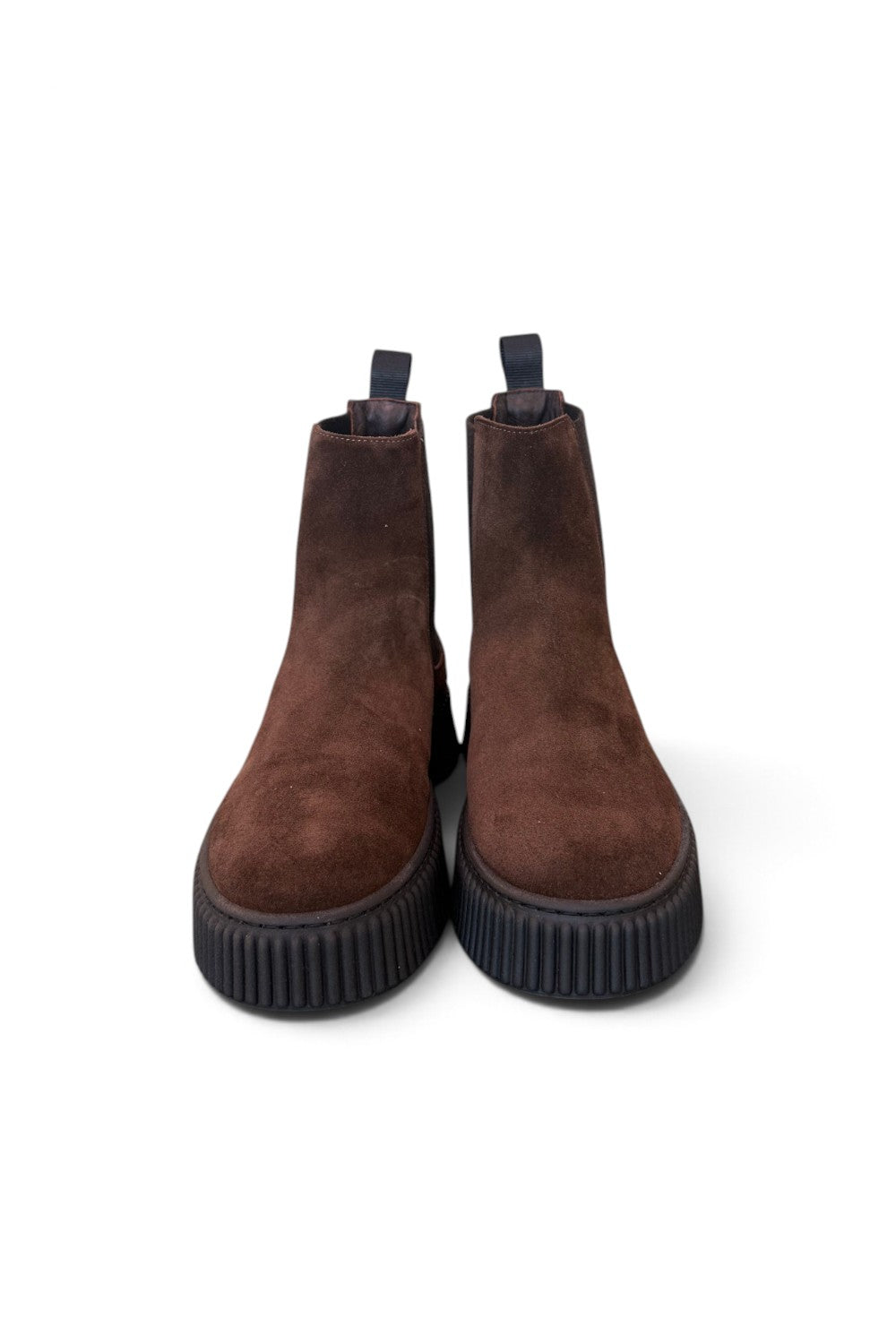 Stivaletto beatles Frau suede cacao<BR/> 