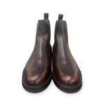 Stivaletto beatles liscio Frau cioccolato<BR/> 