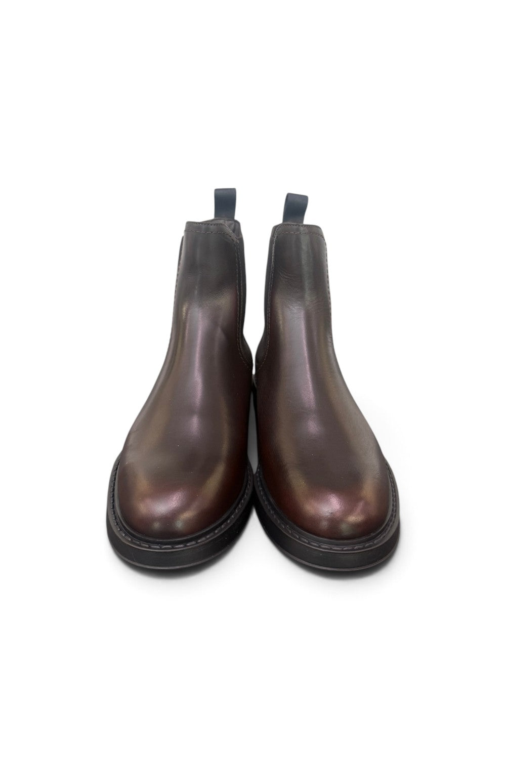 Stivaletto beatles liscio Frau cioccolato<BR/> 